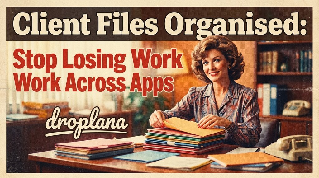 Client Files Organised: Stop Losing Work Across Apps