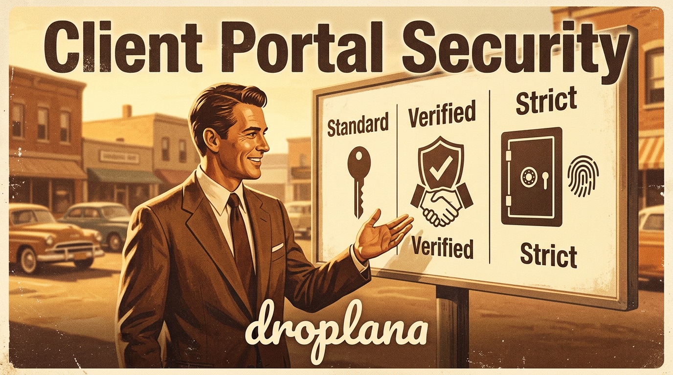 Client Portal Security: Three Levels Explained