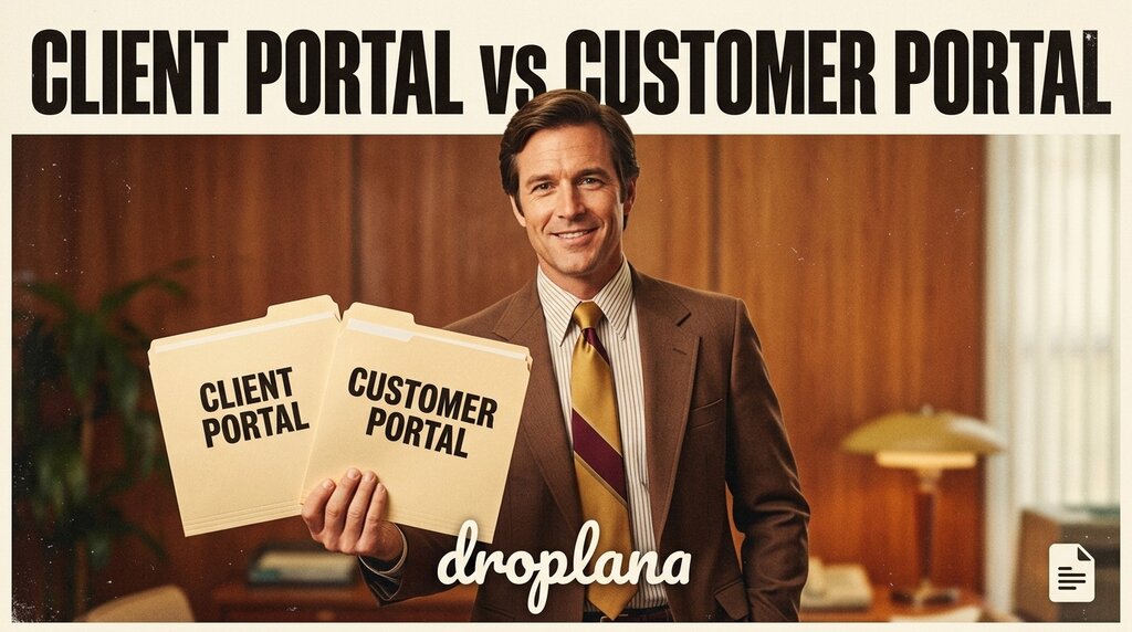 Client Portal vs Customer Portal — What's the Difference?