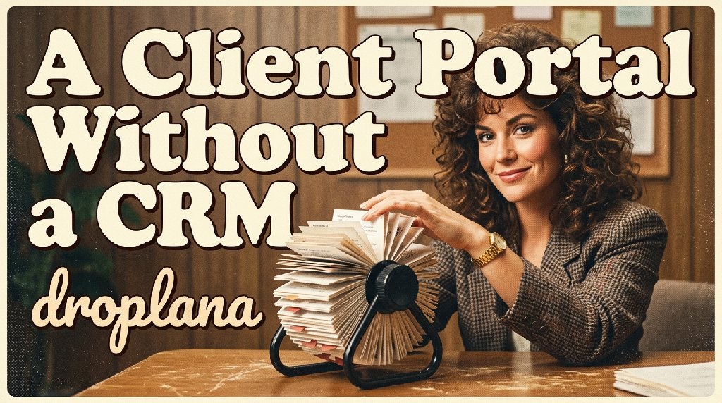 A Client Portal Without a CRM