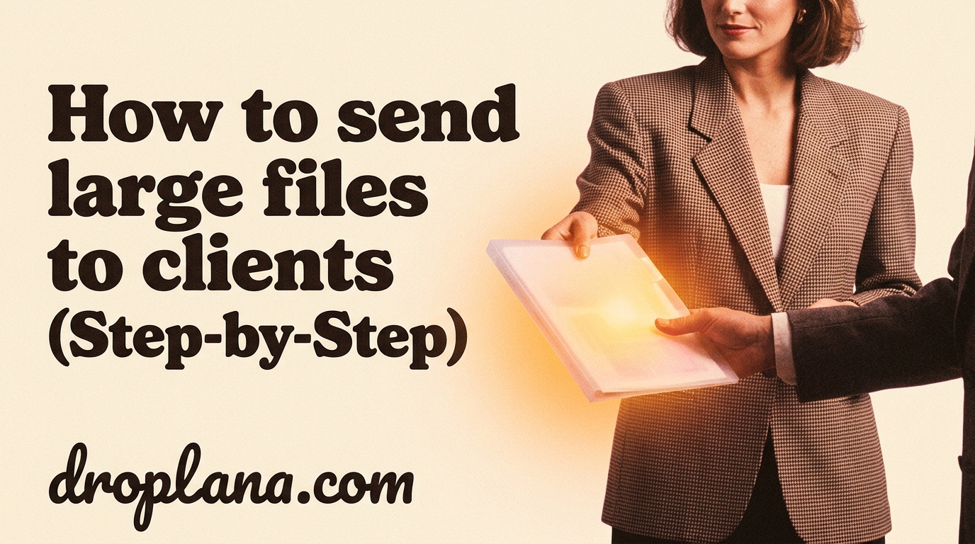How to send large files to clients (Step-by-Step)