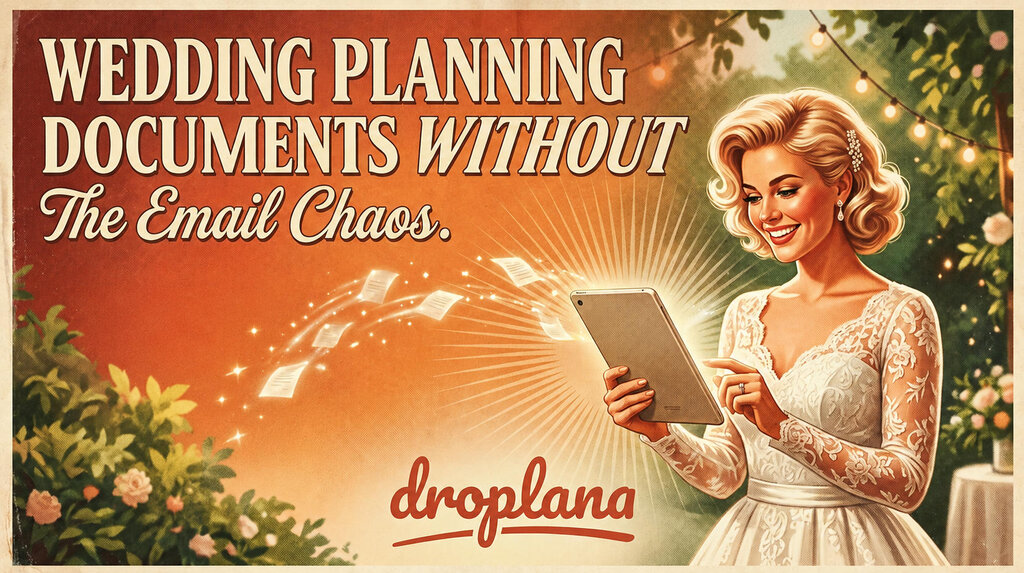 Wedding Planning Documents Without the Email Chaos